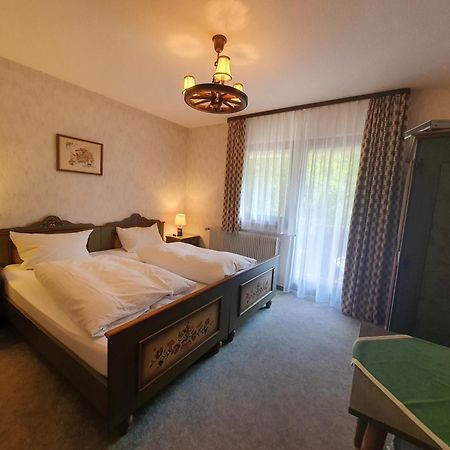 Cafe Pension Sonnenkanzel Штатсбад-Брюккенау Экстерьер фото