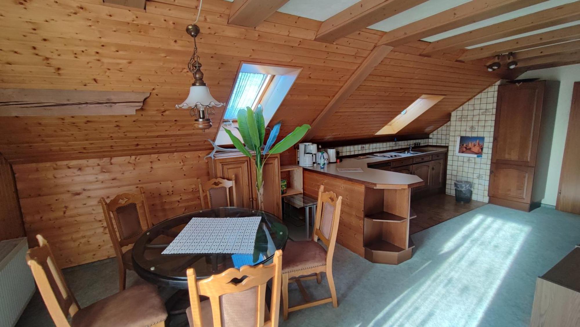 Cafe Pension Sonnenkanzel Штатсбад-Брюккенау Экстерьер фото